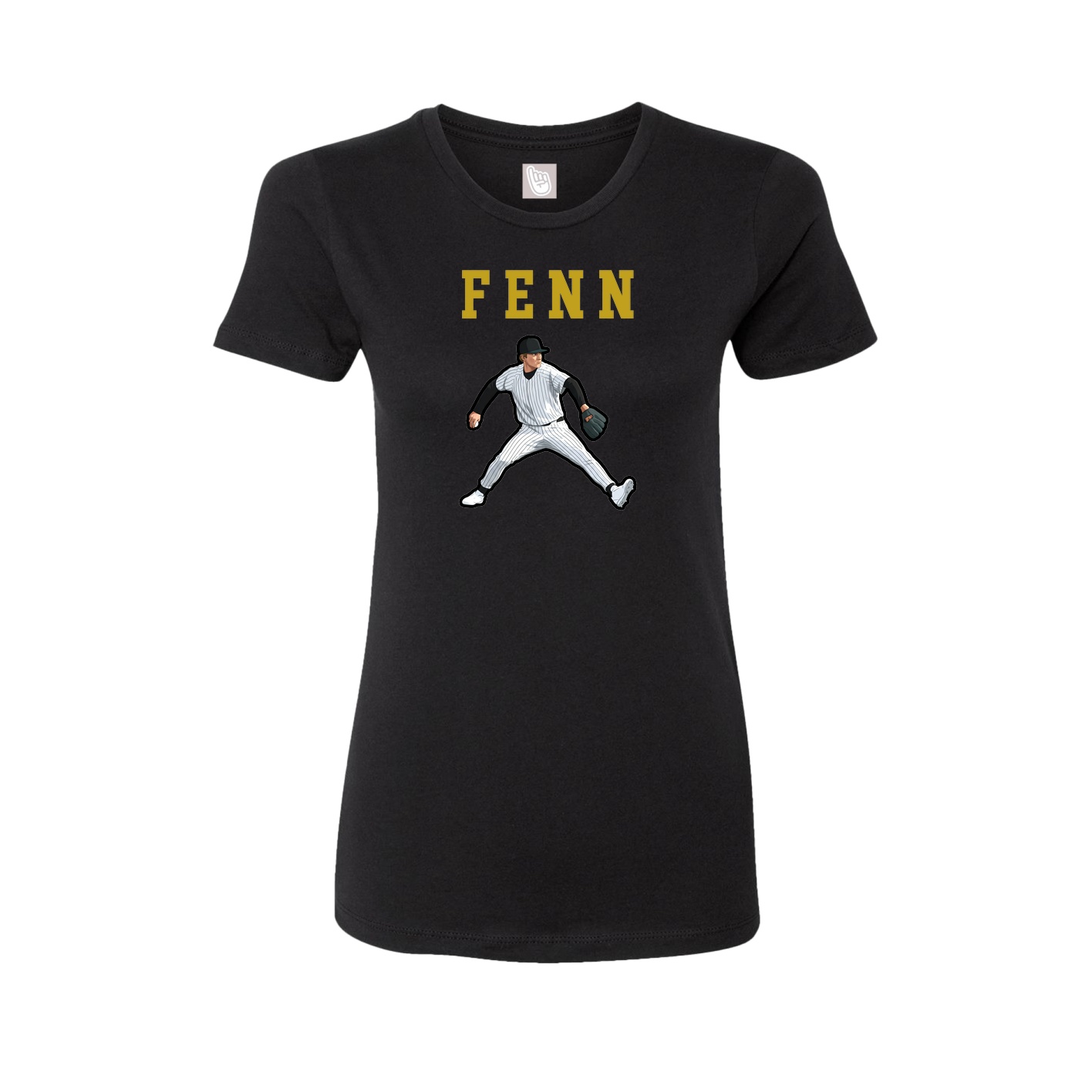 Fitted Women's Tee — Shirsey in Black