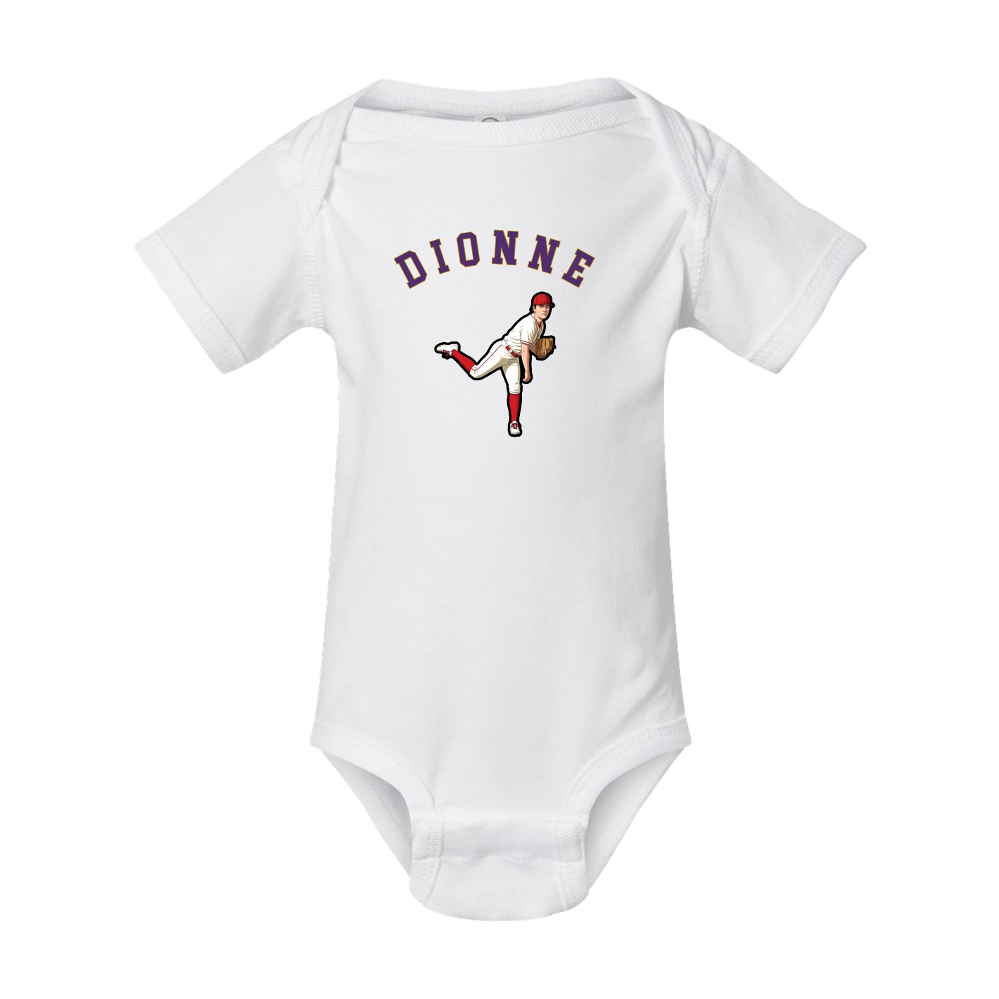 Baby Onesie — Shirsey Arch in White