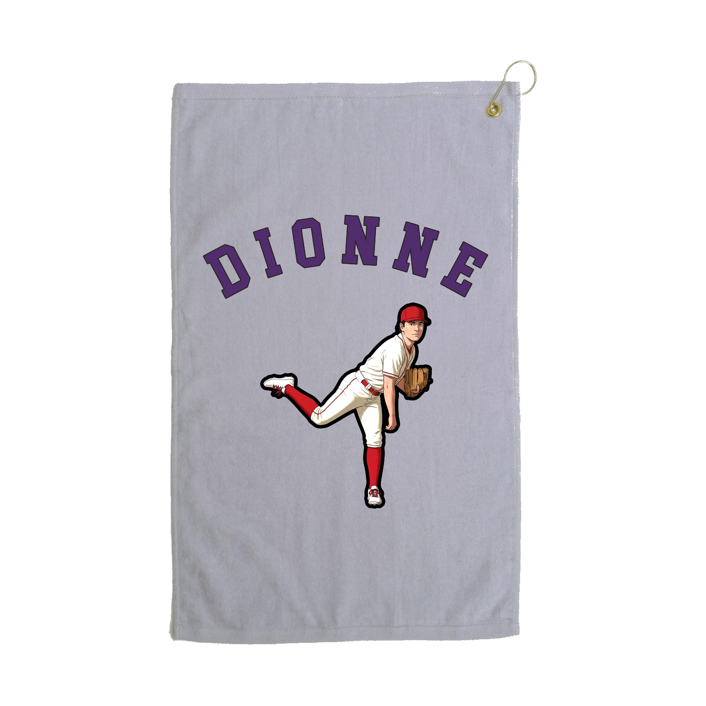 Golf Towel — Shirsey Arch in Grey