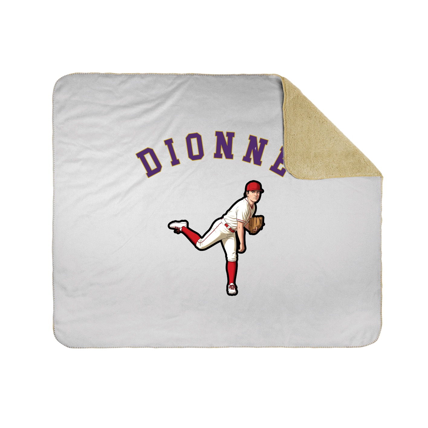 Throw Blanket — Shirsey Arch in White