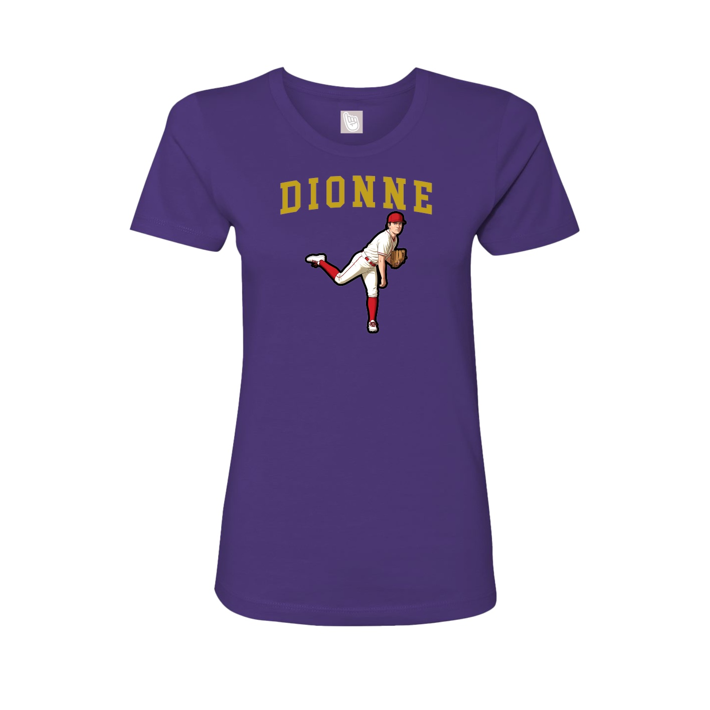 Fitted Women's Tee — Shirsey in Purple