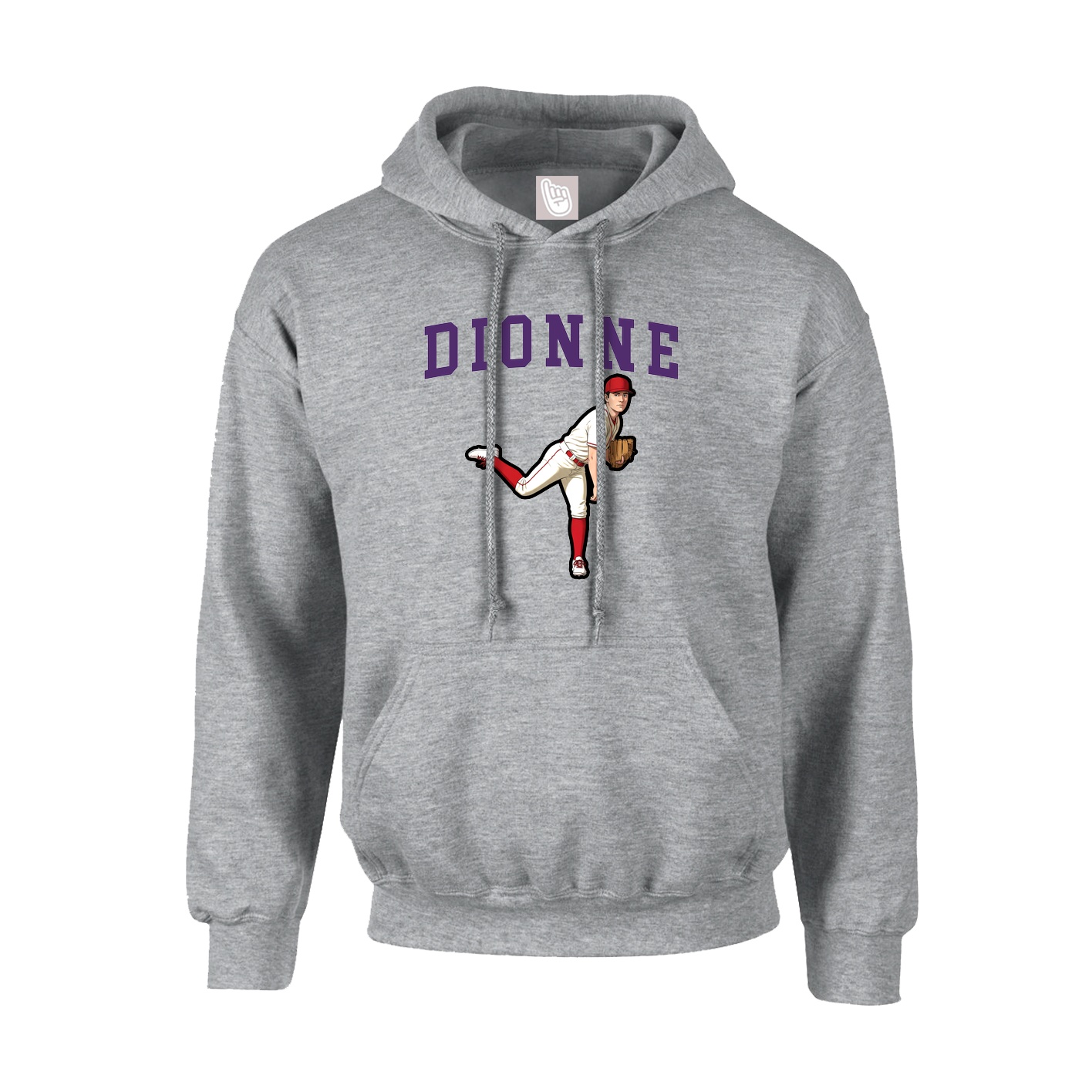 Hoodie — Shirsey in Grey