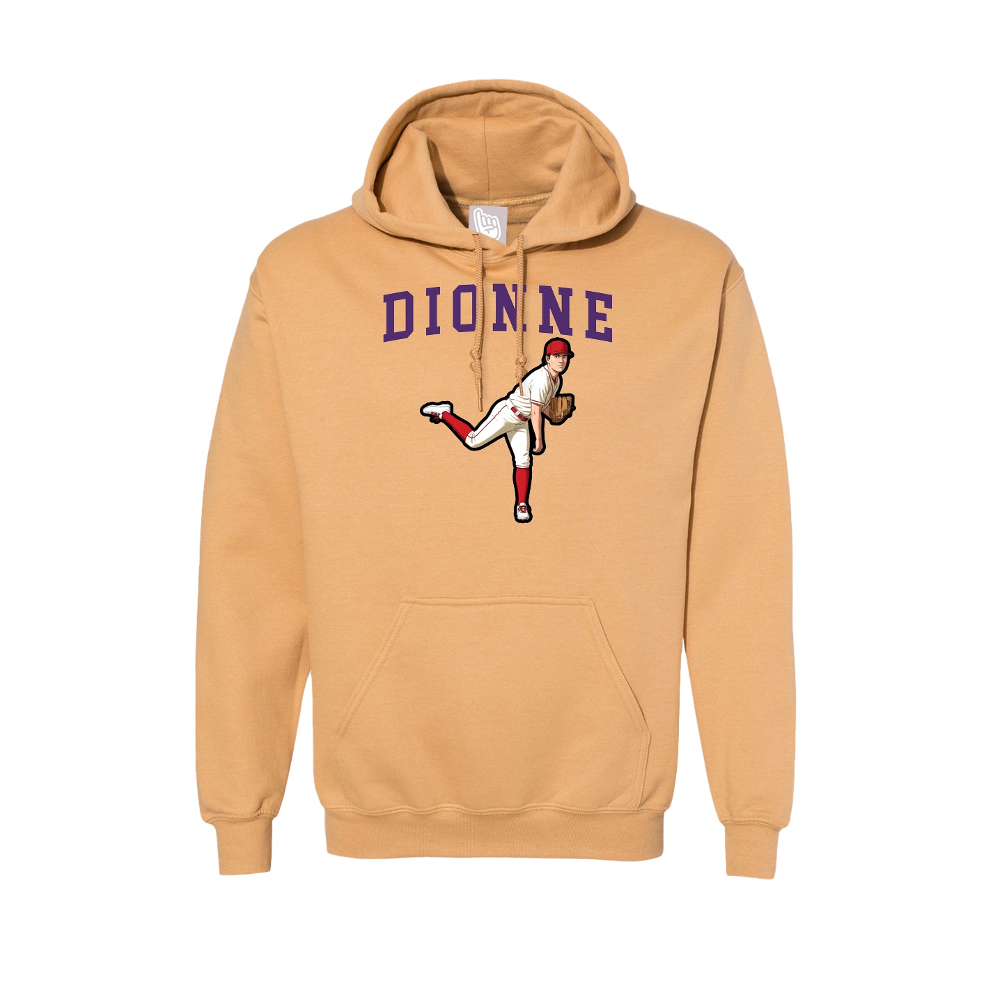 Hoodie — Shirsey in Vegas Gold
