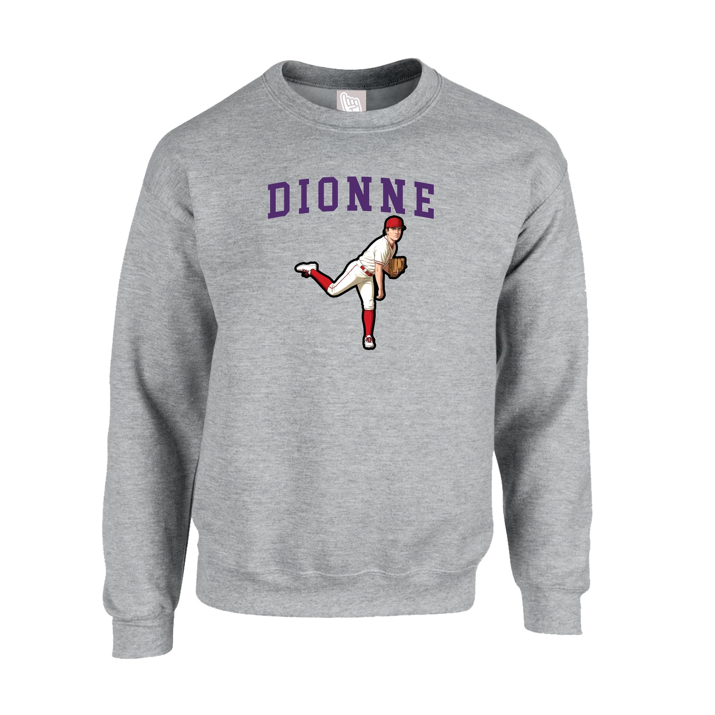 Fleece Crew — Shirsey in Grey