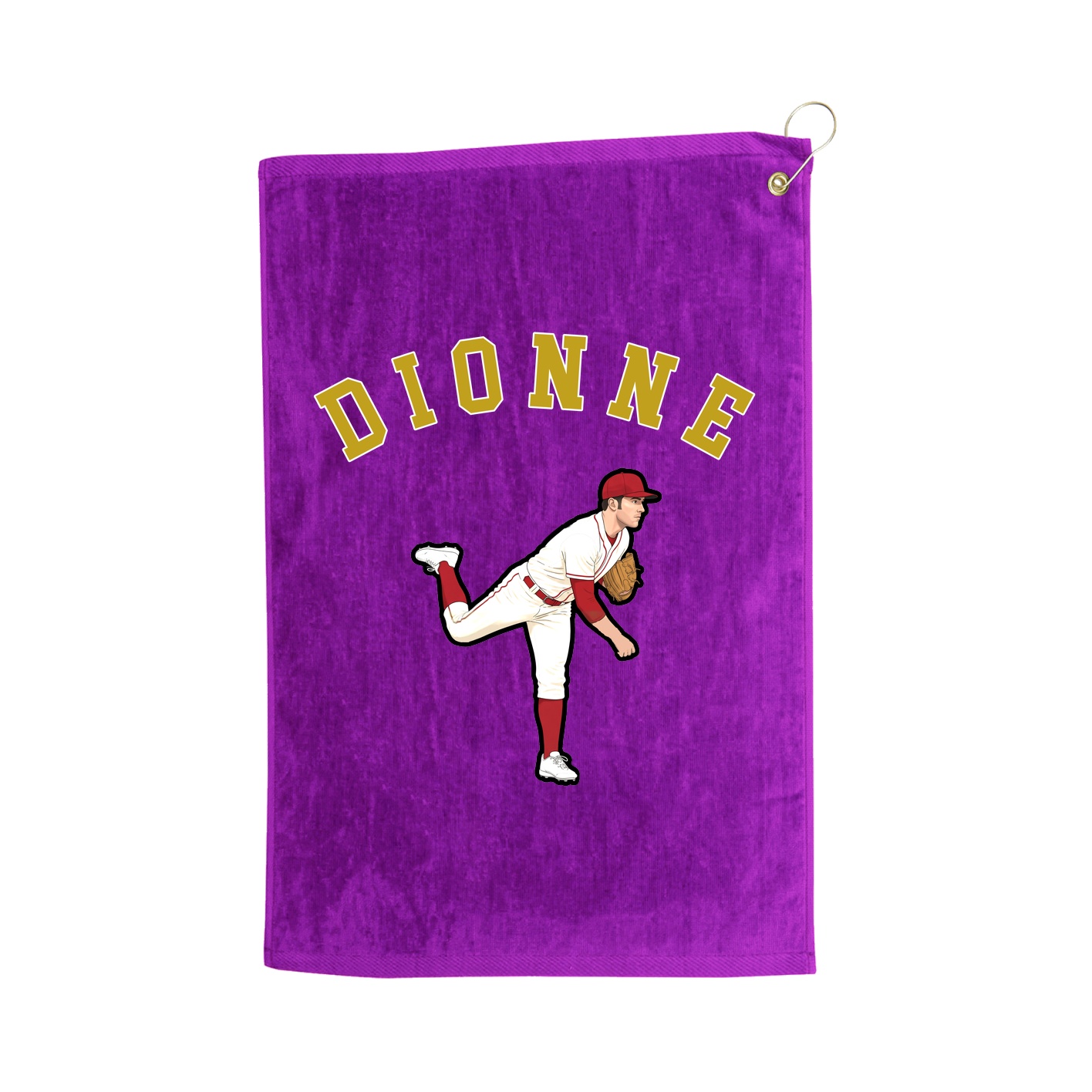 Golf Towel — Shirsey Arch in Purple