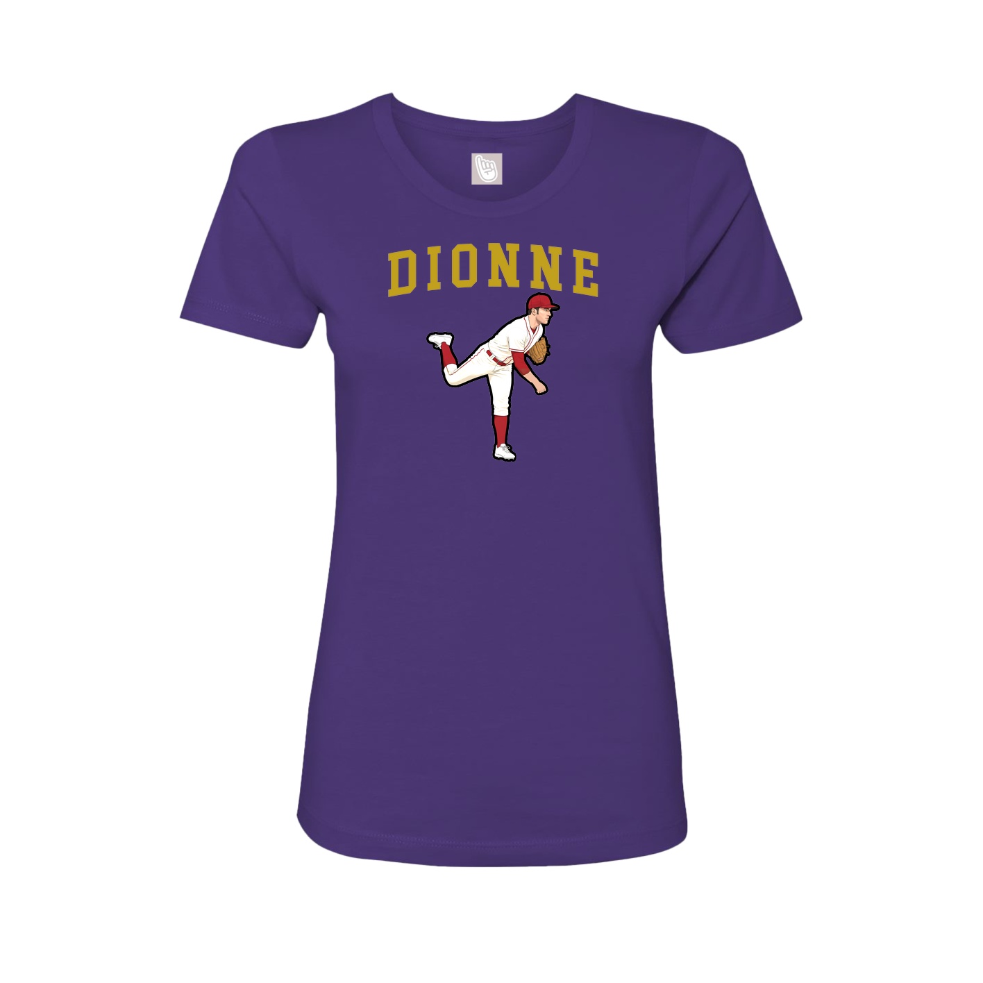 Fitted Women's Tee — Shirsey in Purple