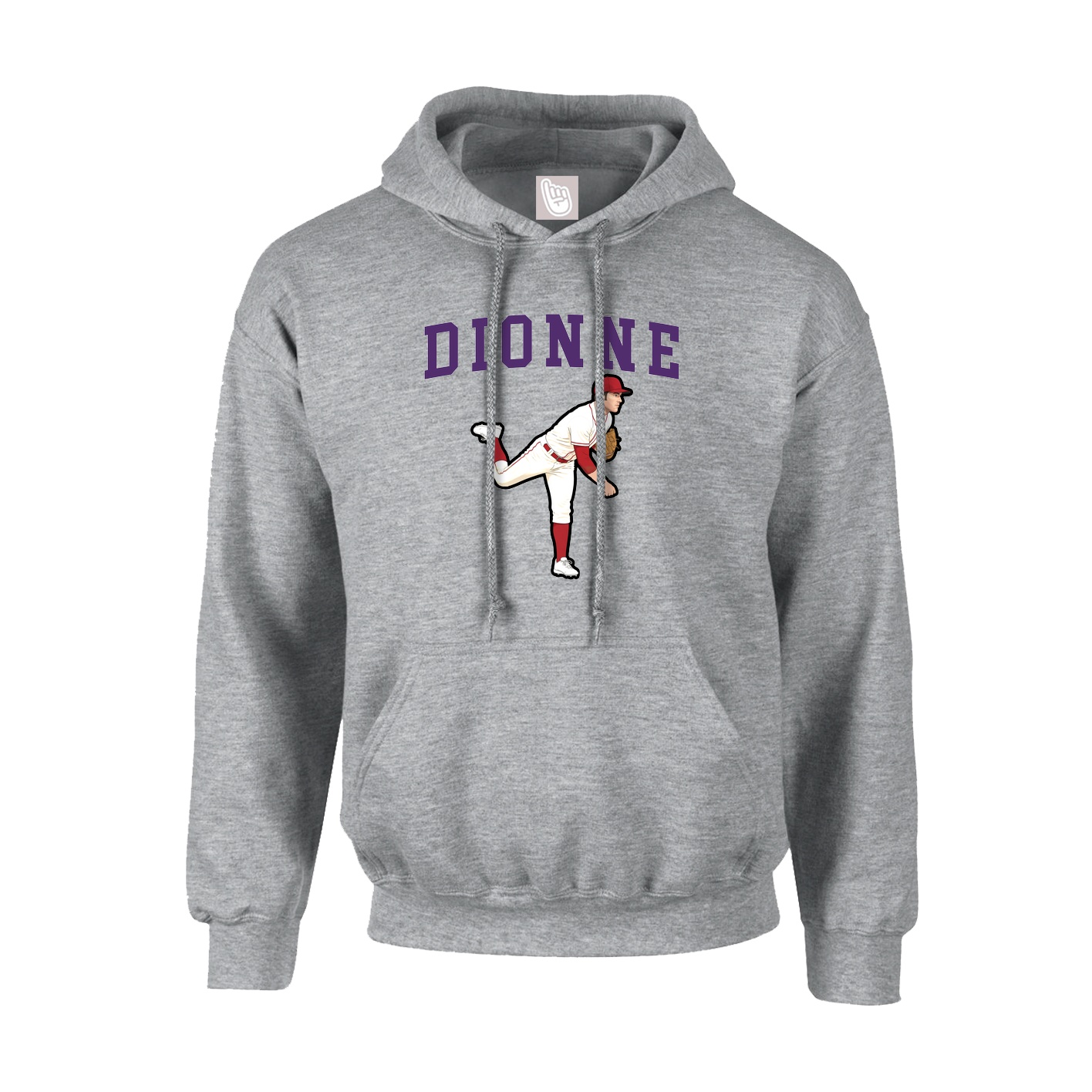 Hoodie — Shirsey in Grey
