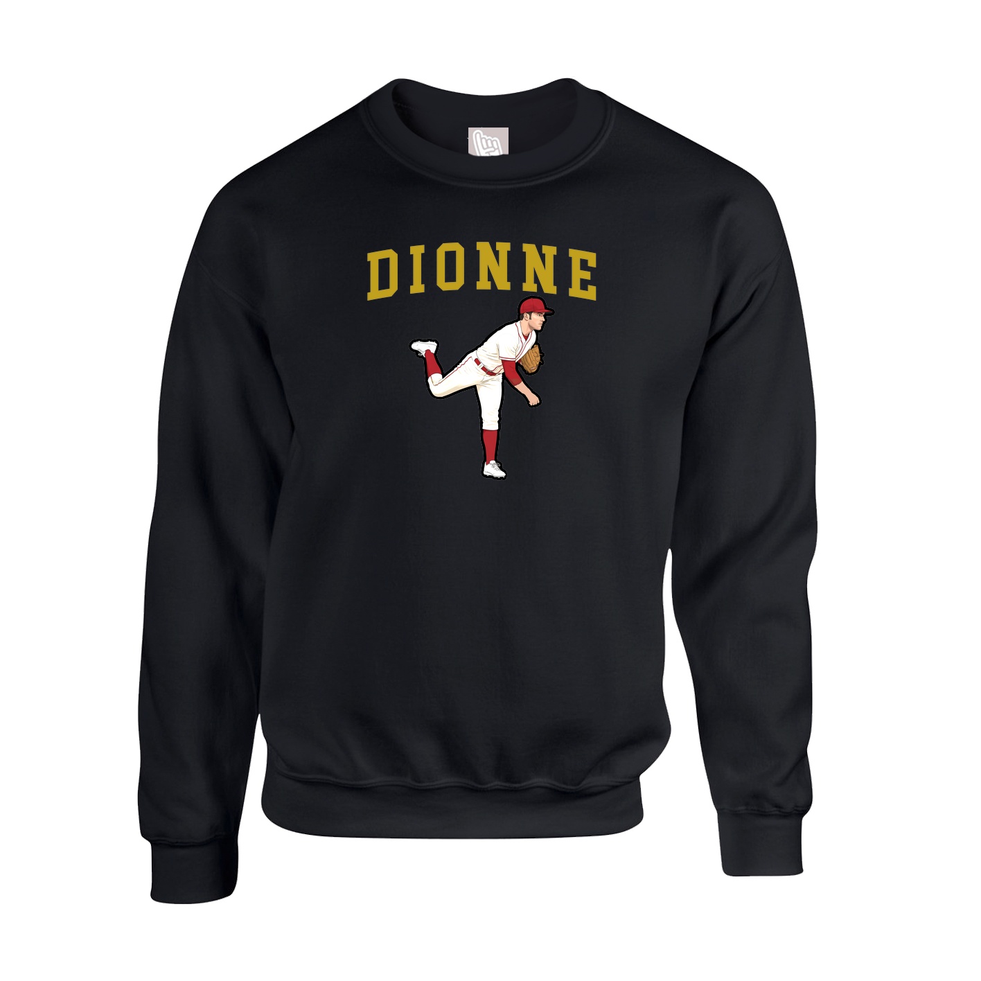Fleece Crew — Shirsey in Black