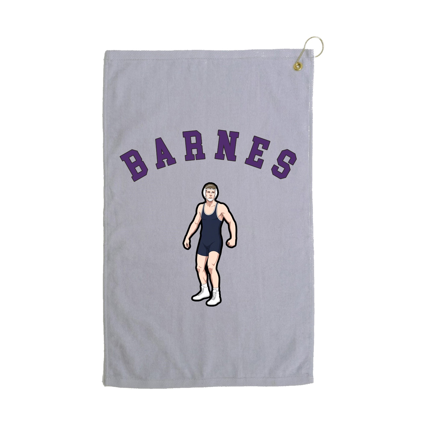 Golf Towel — Shirsey Arch in Grey