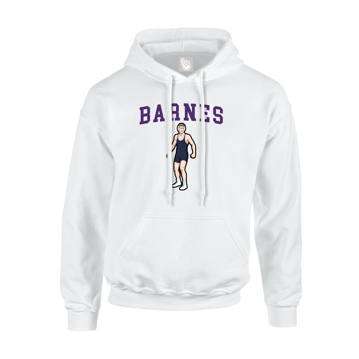 Youth Hoodie — Shirsey in White