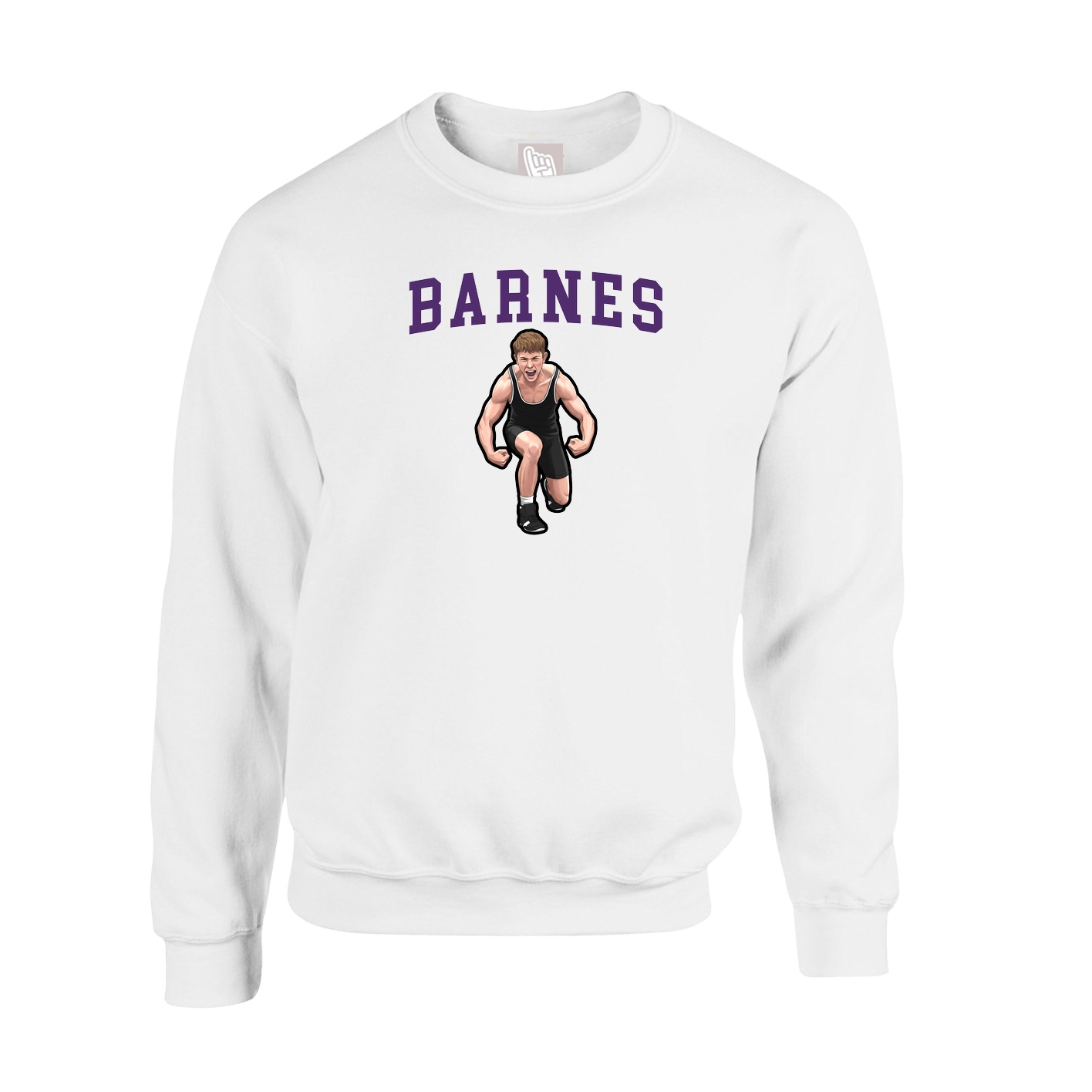 Fleece Crew — Shirsey in White