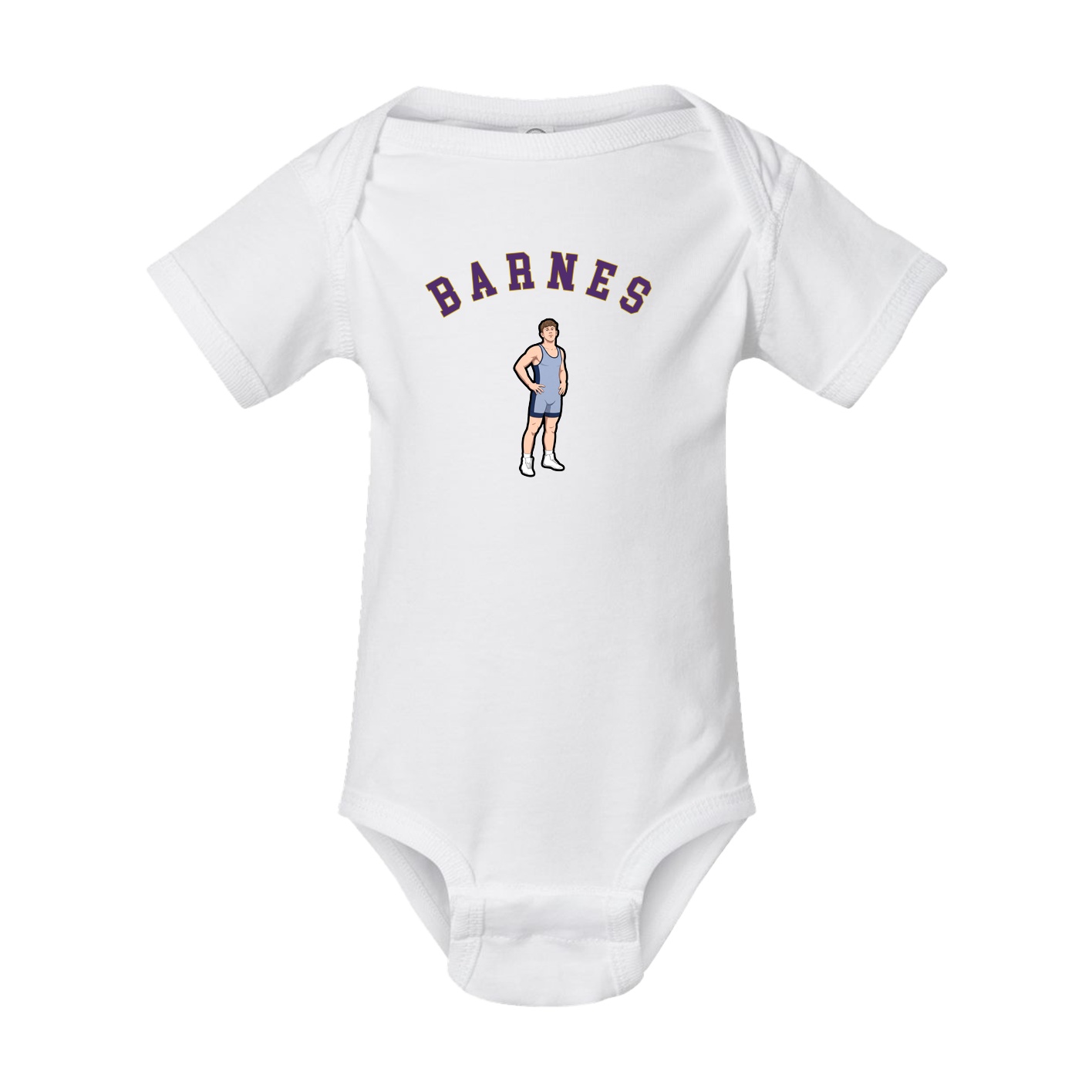 Baby Onesie — Shirsey Arch in White