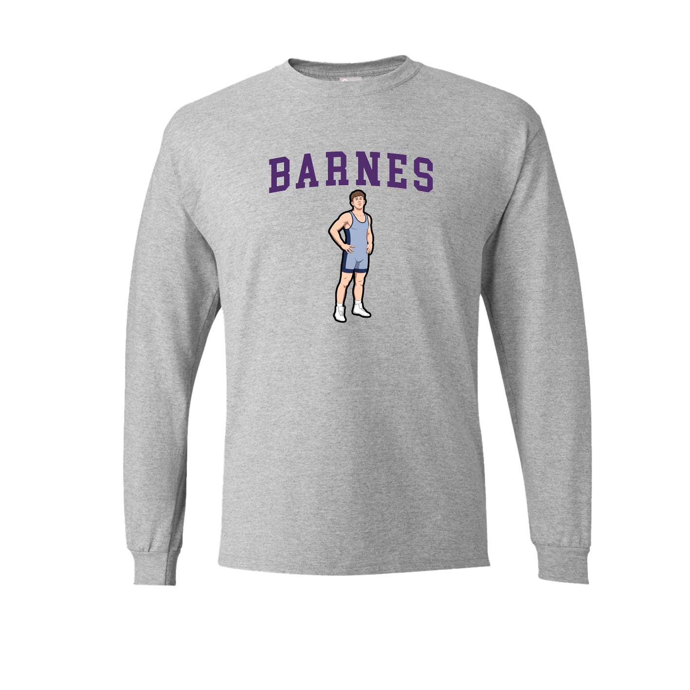 Long Sleeve Tee — Shirsey in Grey