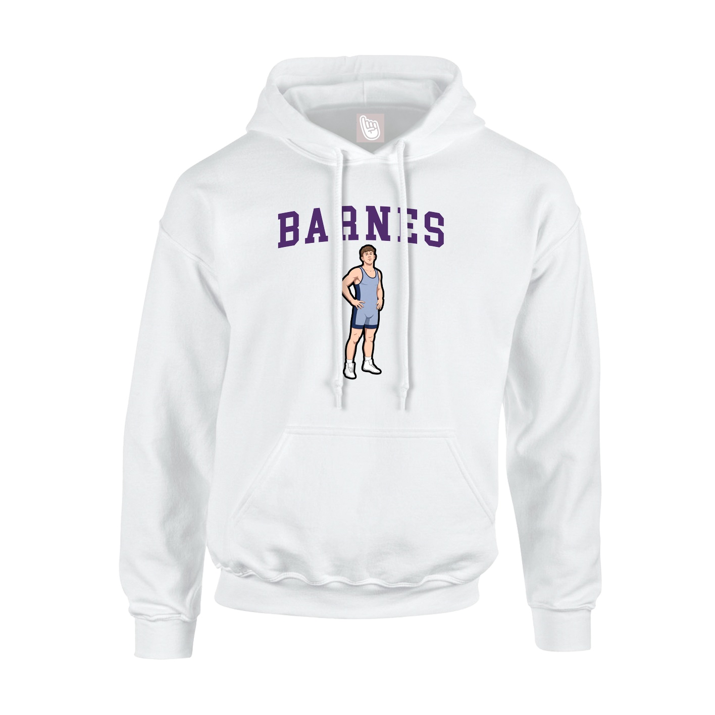 Youth Hoodie — Shirsey in White