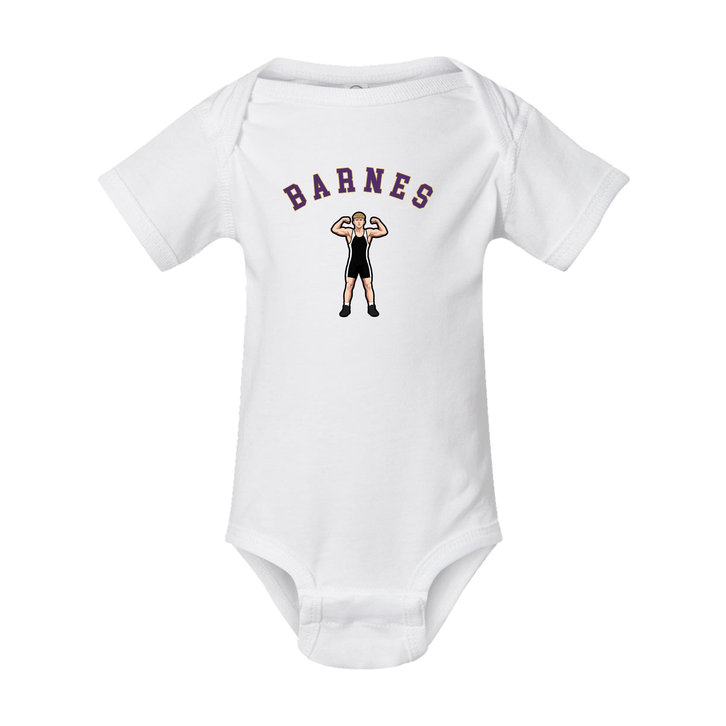 Baby Onesie — Shirsey Arch in White