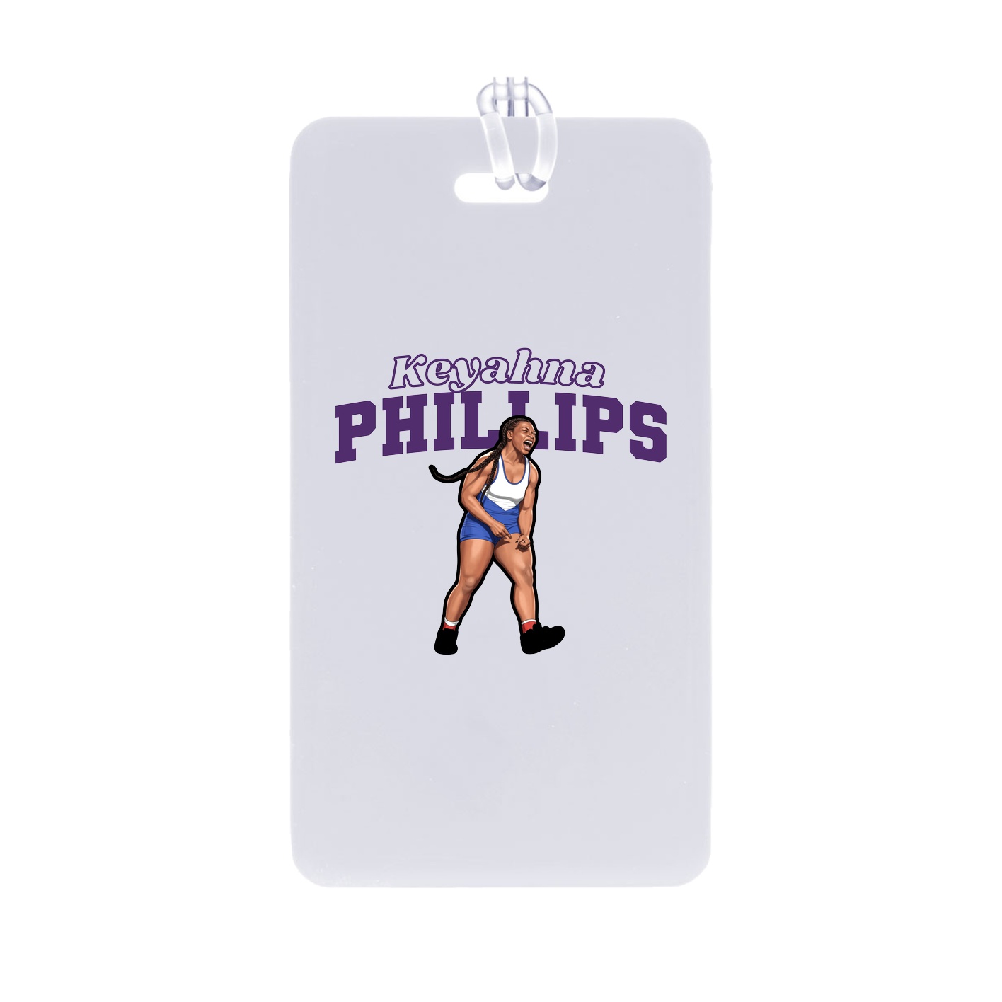 Bag Tag — Name Arch in Classic