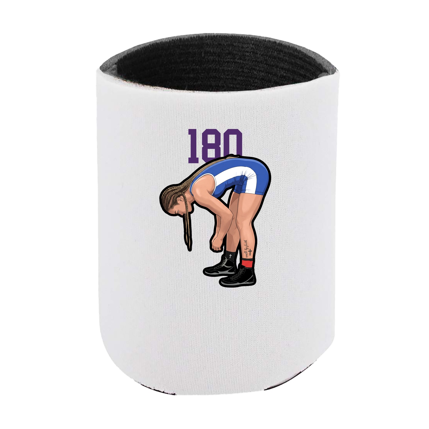 Can Holder — Number Top in White