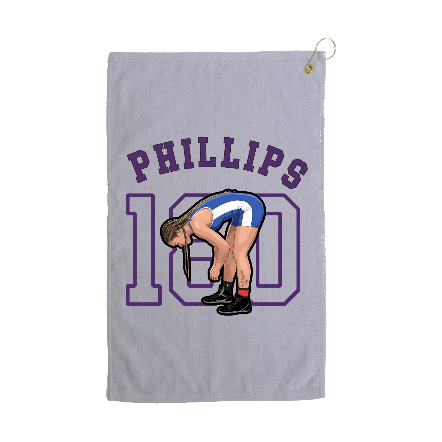 Golf Towel — Shirsey Arch in Grey