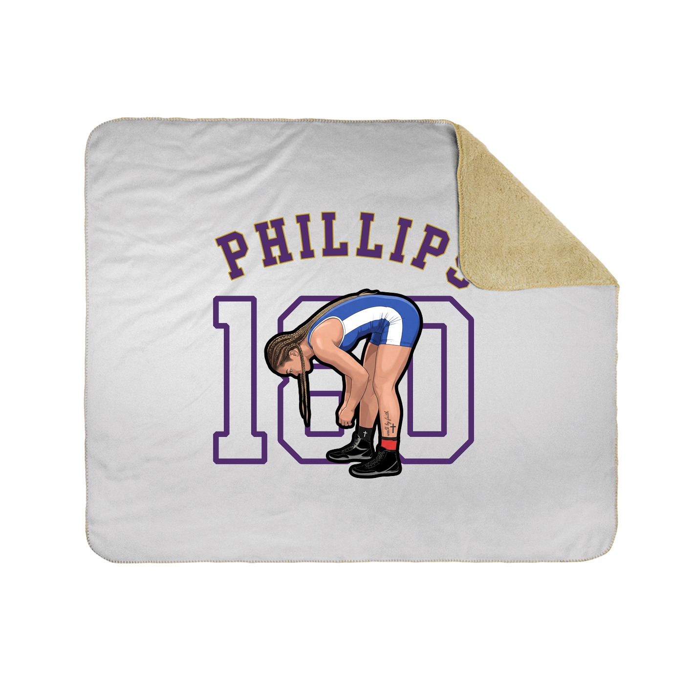 Throw Blanket — Shirsey Arch in White