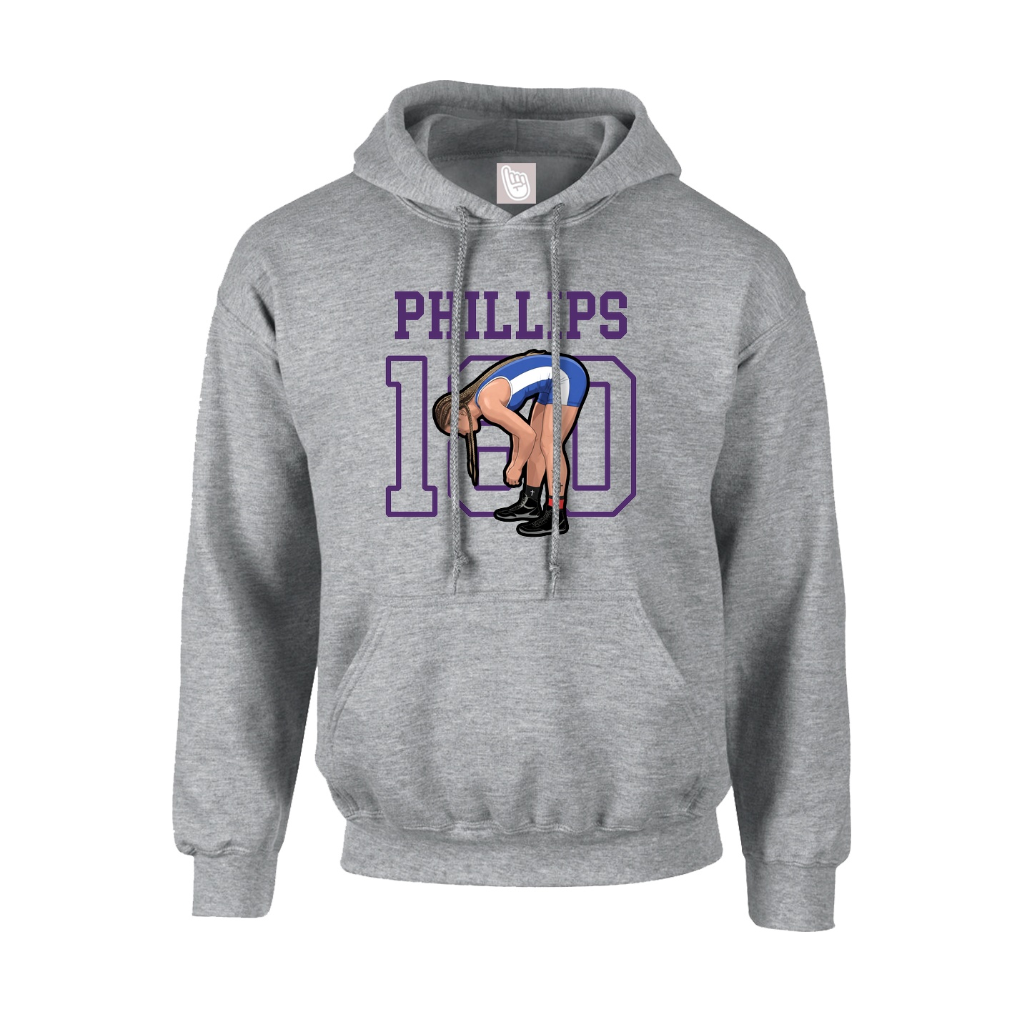 Hoodie — Shirsey in Grey