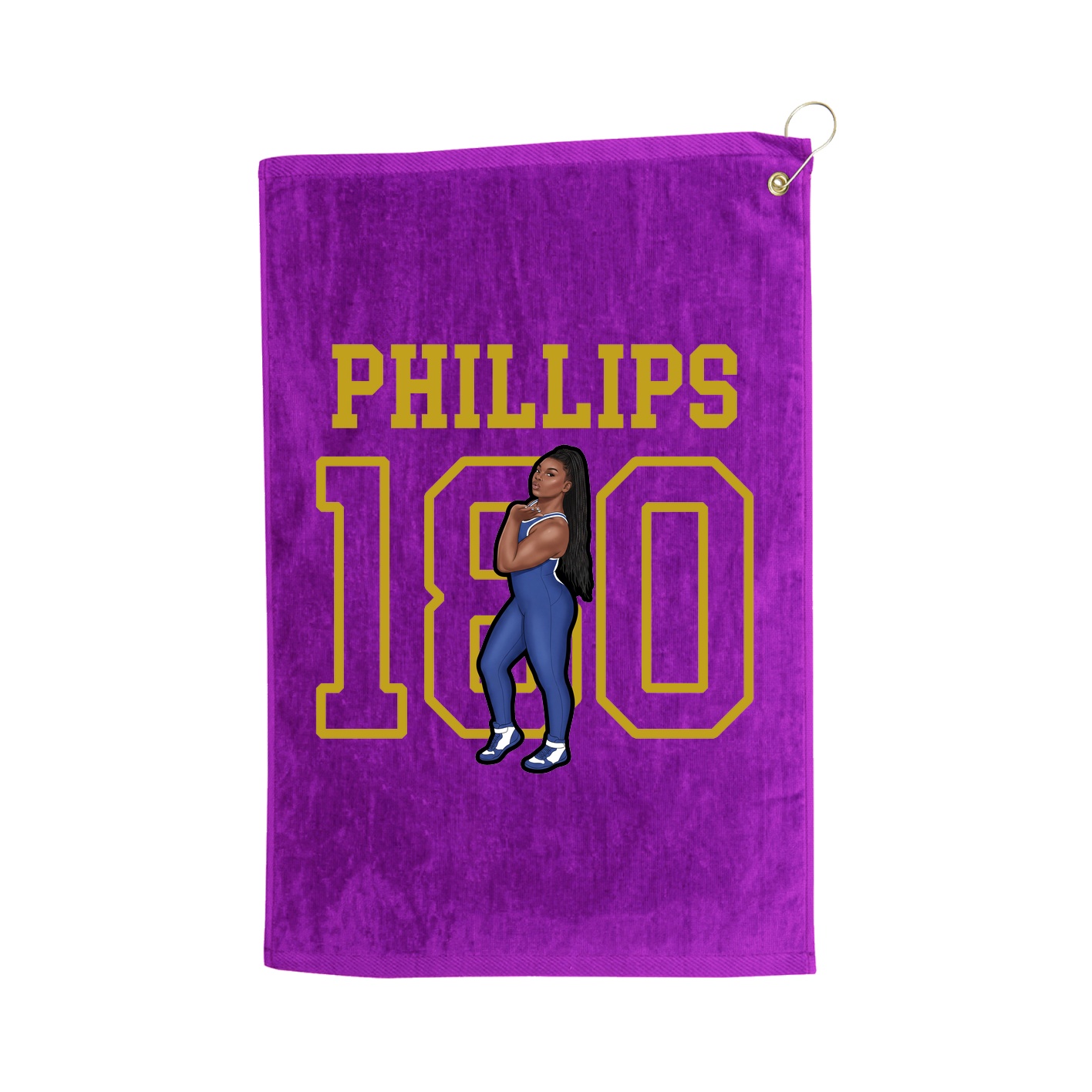 Golf Towel — Shirsey in Purple