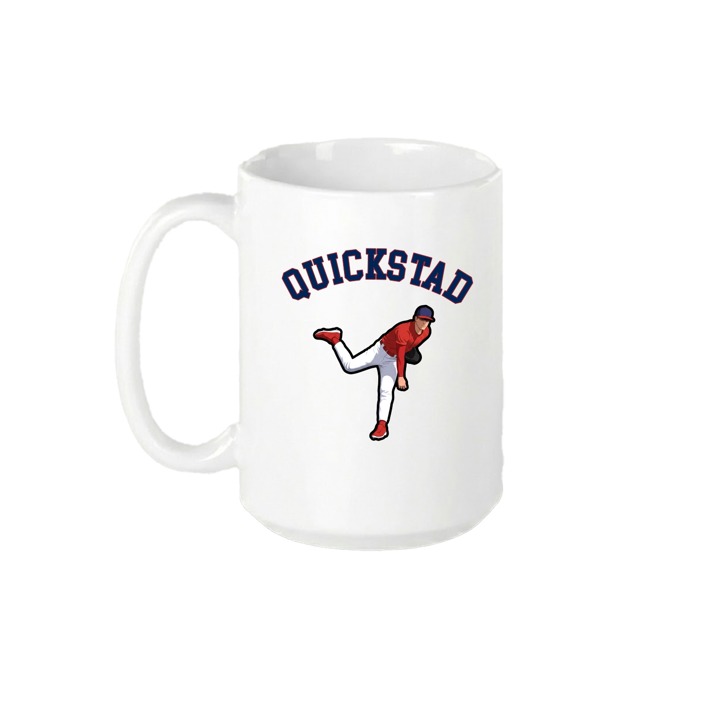 15oz Coffee Mug — Shirsey Arch in White