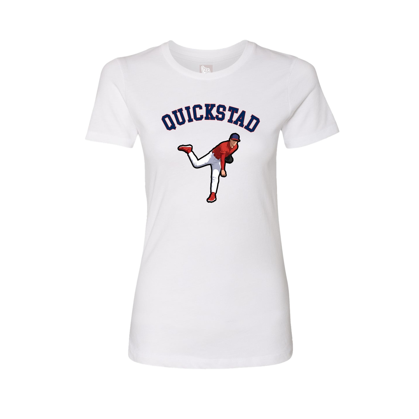 Womens Tee — Shirsey Arch in White