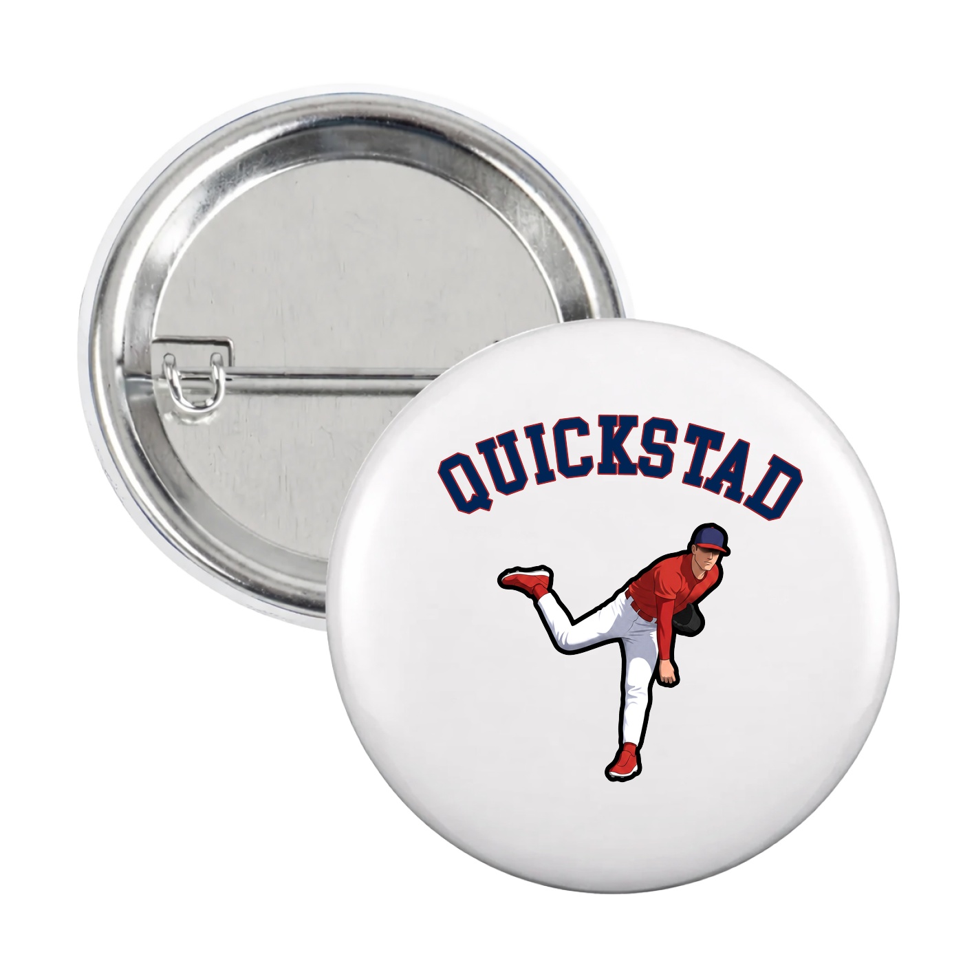 Game Day Button — Shirsey Arch in White