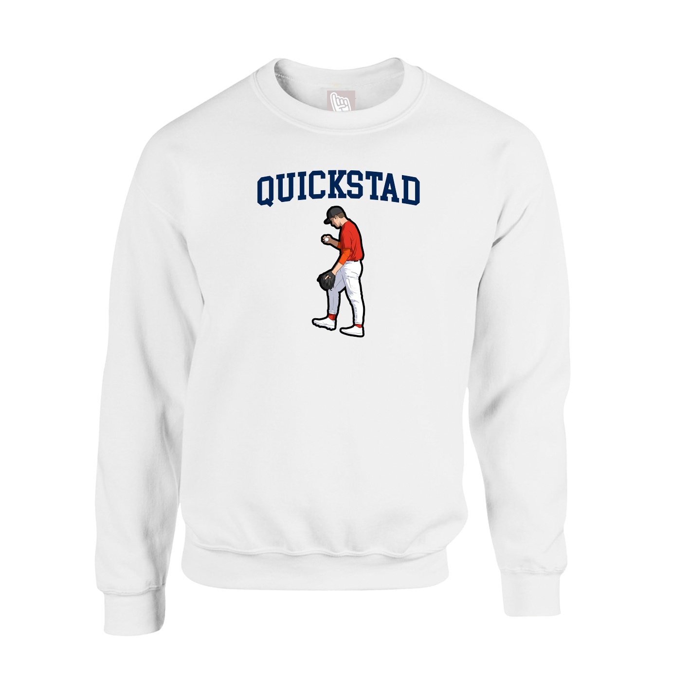 Fleece Crew — Shirsey in White