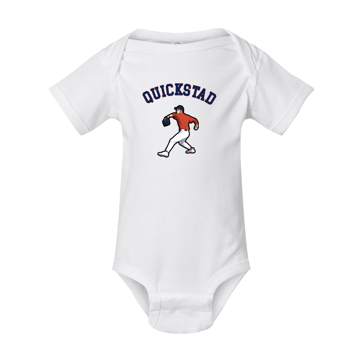 Baby Onesie — Shirsey Arch in White