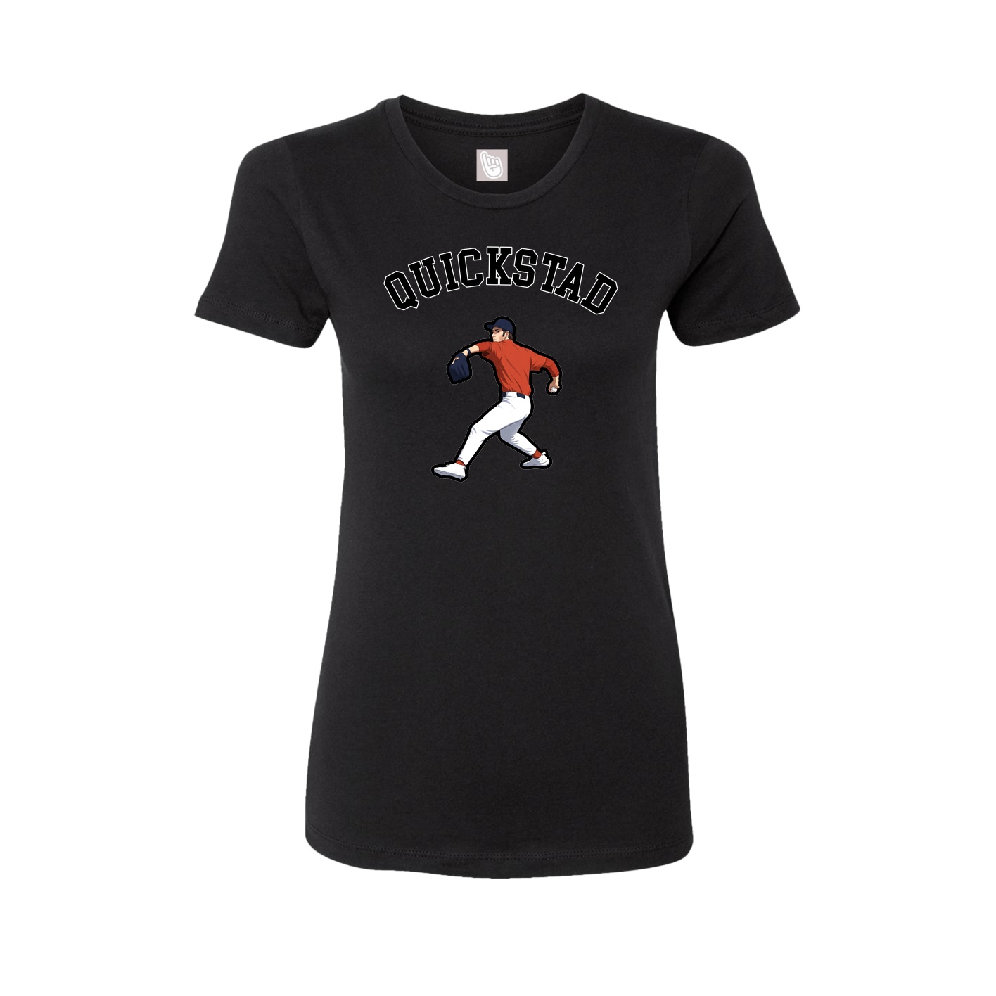 Womens Tee — Shirsey Arch in Black
