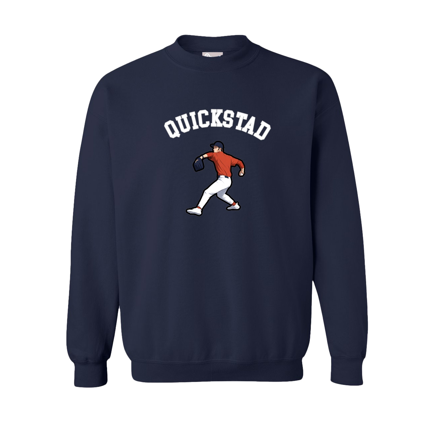 Fleece Crew — Shirsey Arch in Navy
