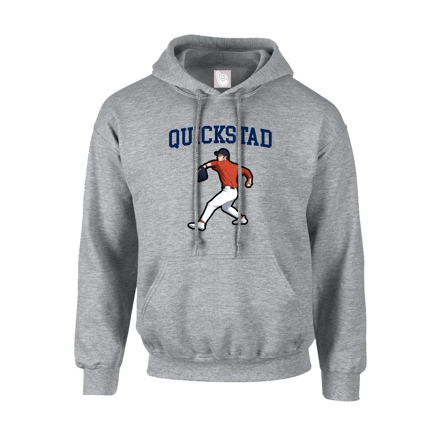 Hoodie — Shirsey in Grey