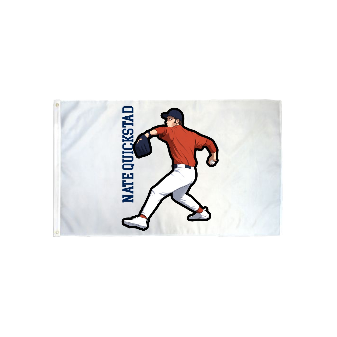 3x5 Flag — Name Vertical in Classic