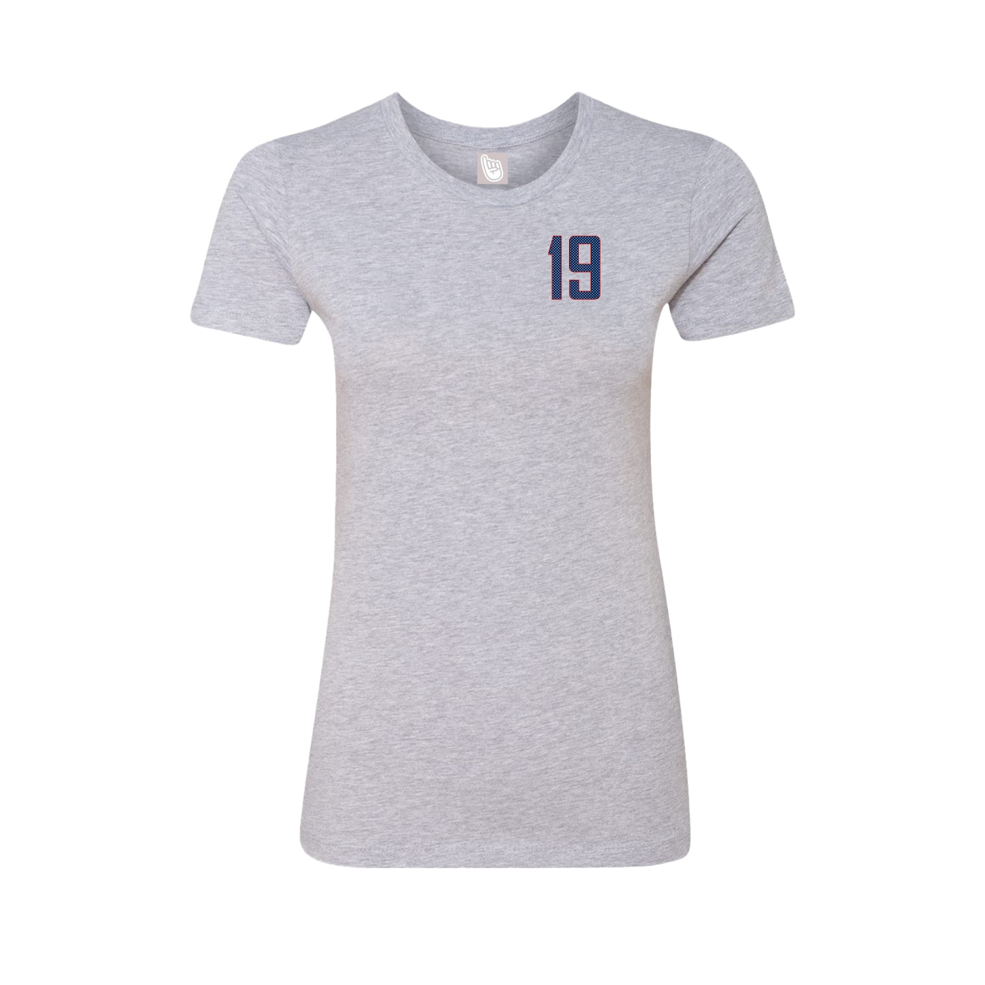 Womens Tee — Front Shirsy in Grey