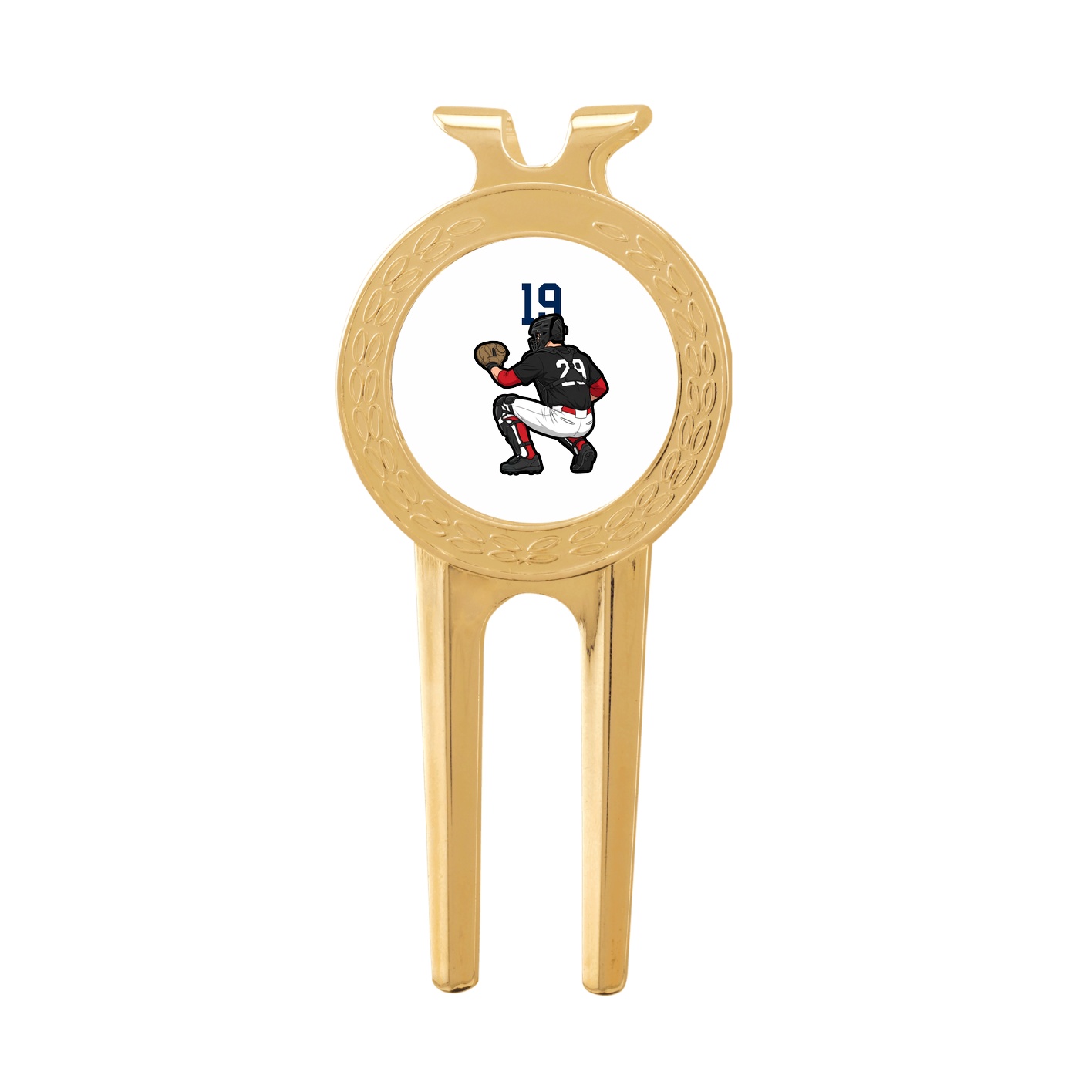 Divot Tool with Ball Marker — Number Top in Classic