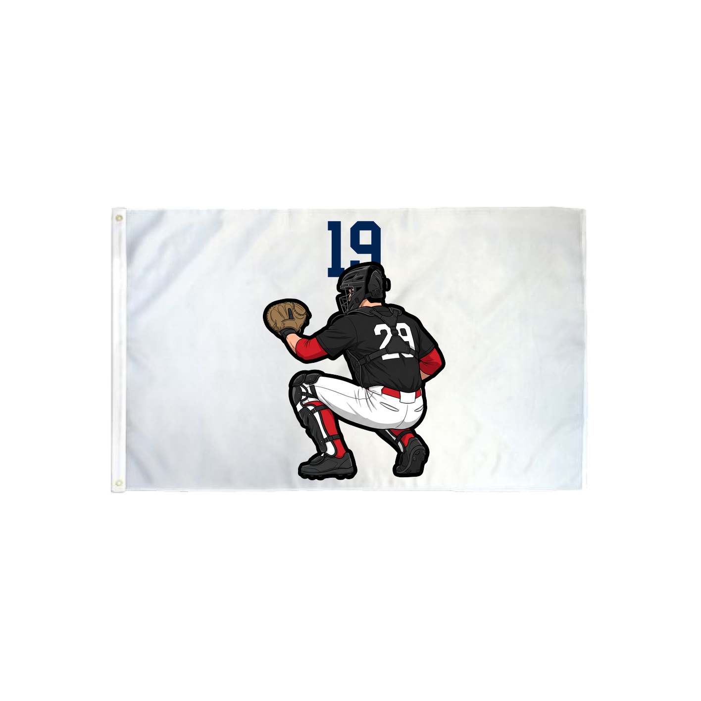 3x5 Flag — Number Top in Classic