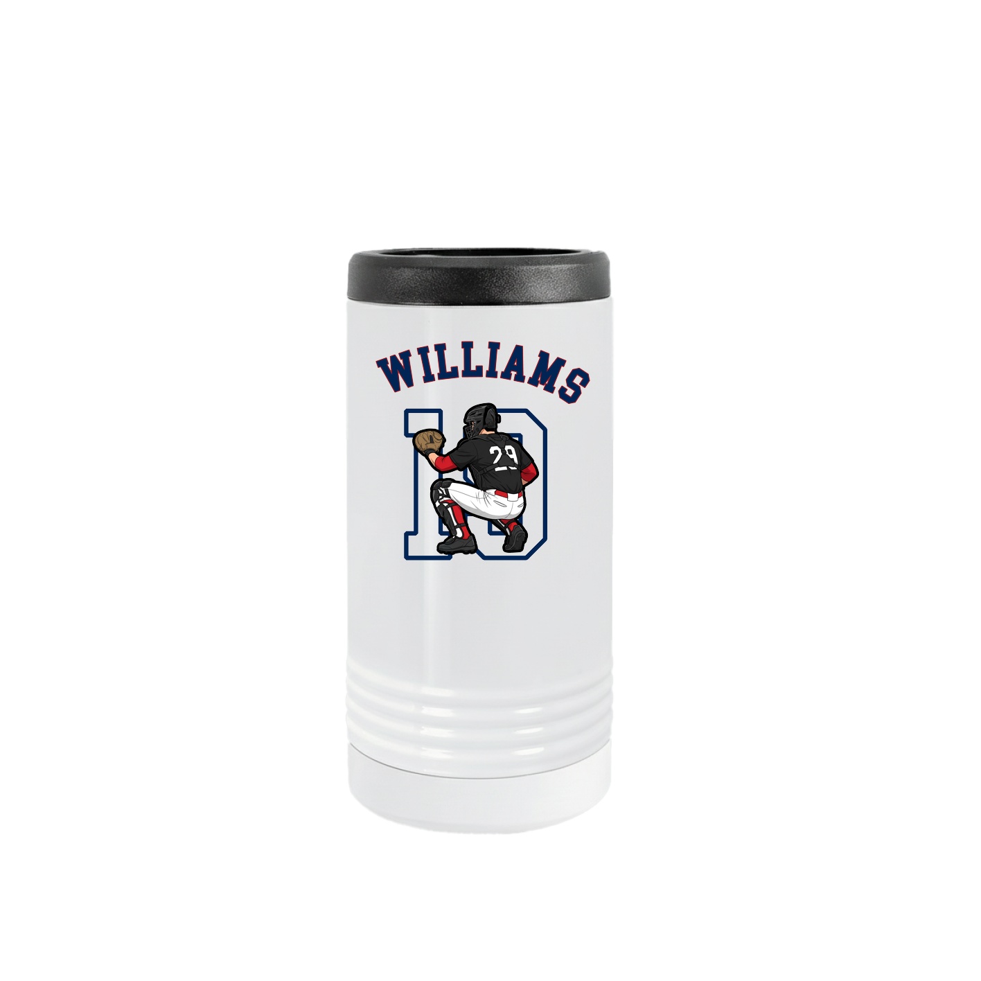 Slim Beverage Holder — Shirsey Arch in White