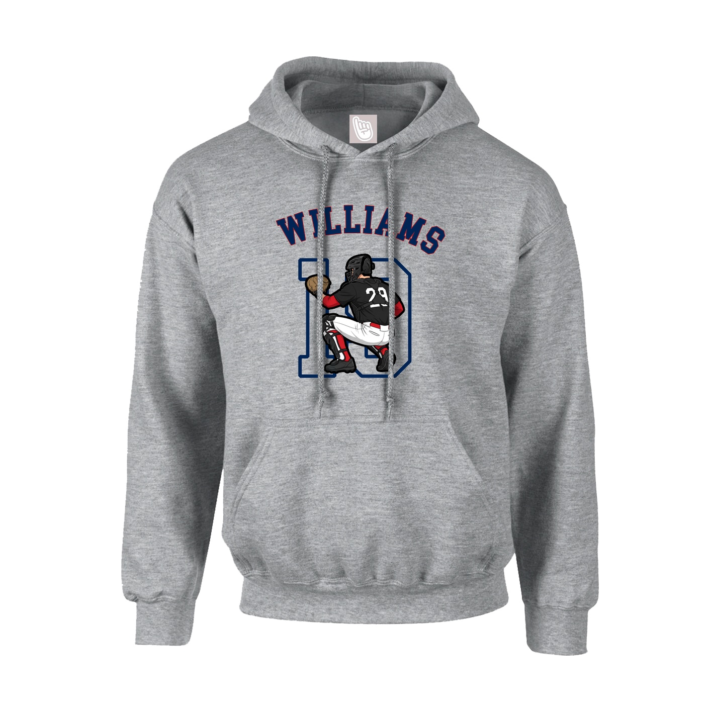 Hoodie — Shirsey Arch in Grey
