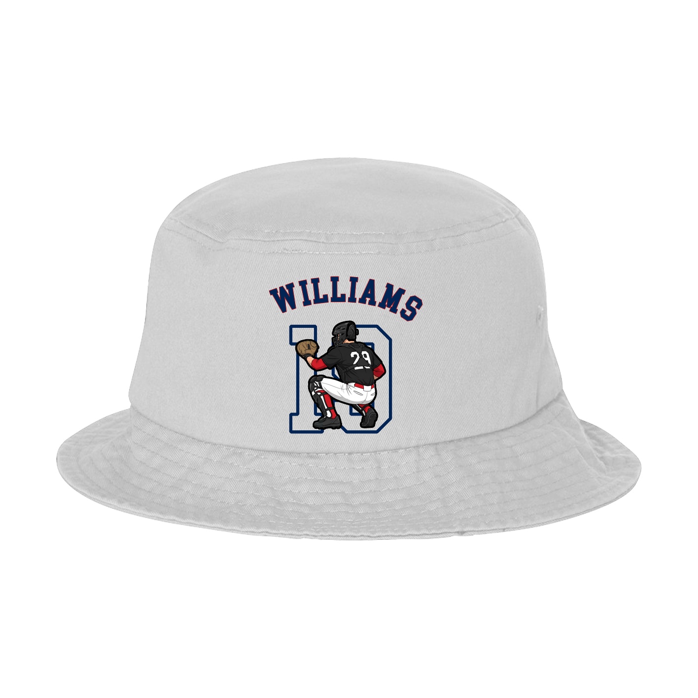 Bucket Cap — Shirsey Arch in White