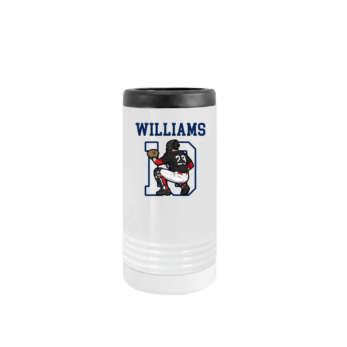 Slim Beverage Holder — Shirsey in White