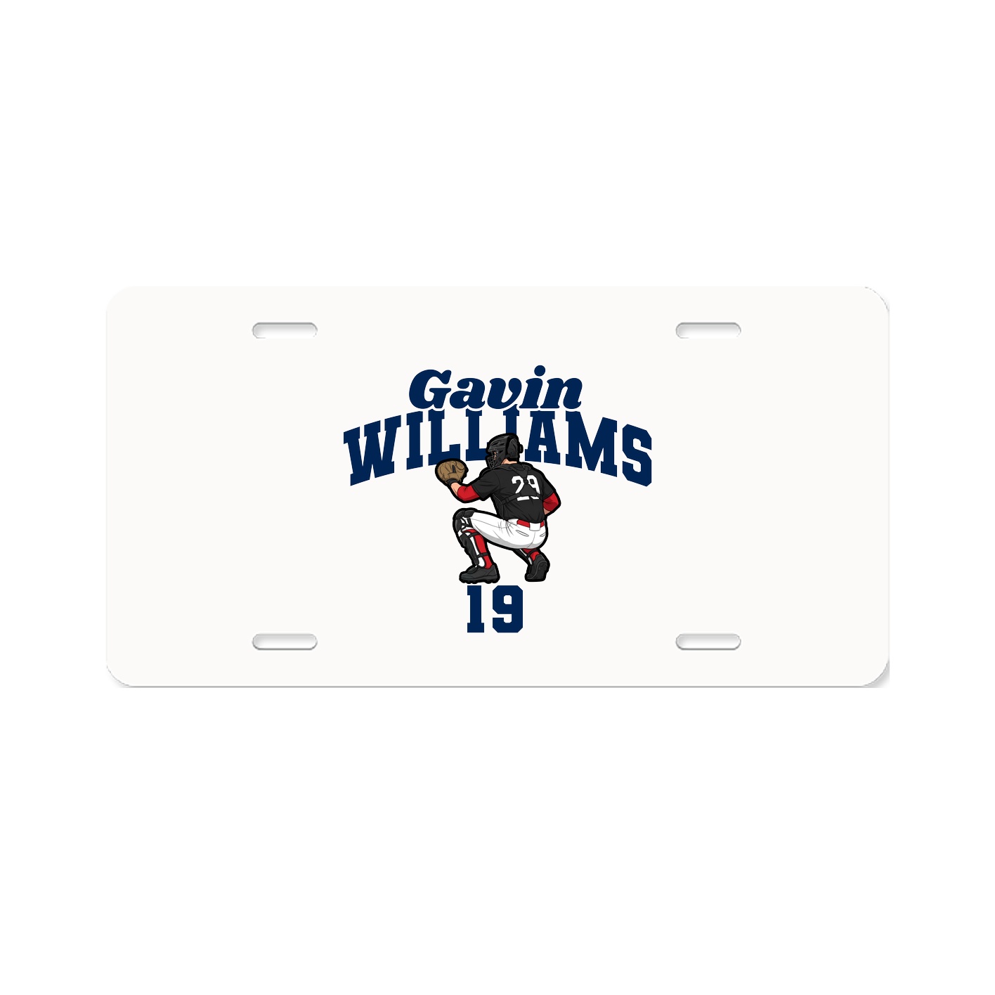 License Plate — Signature Arch in Classic