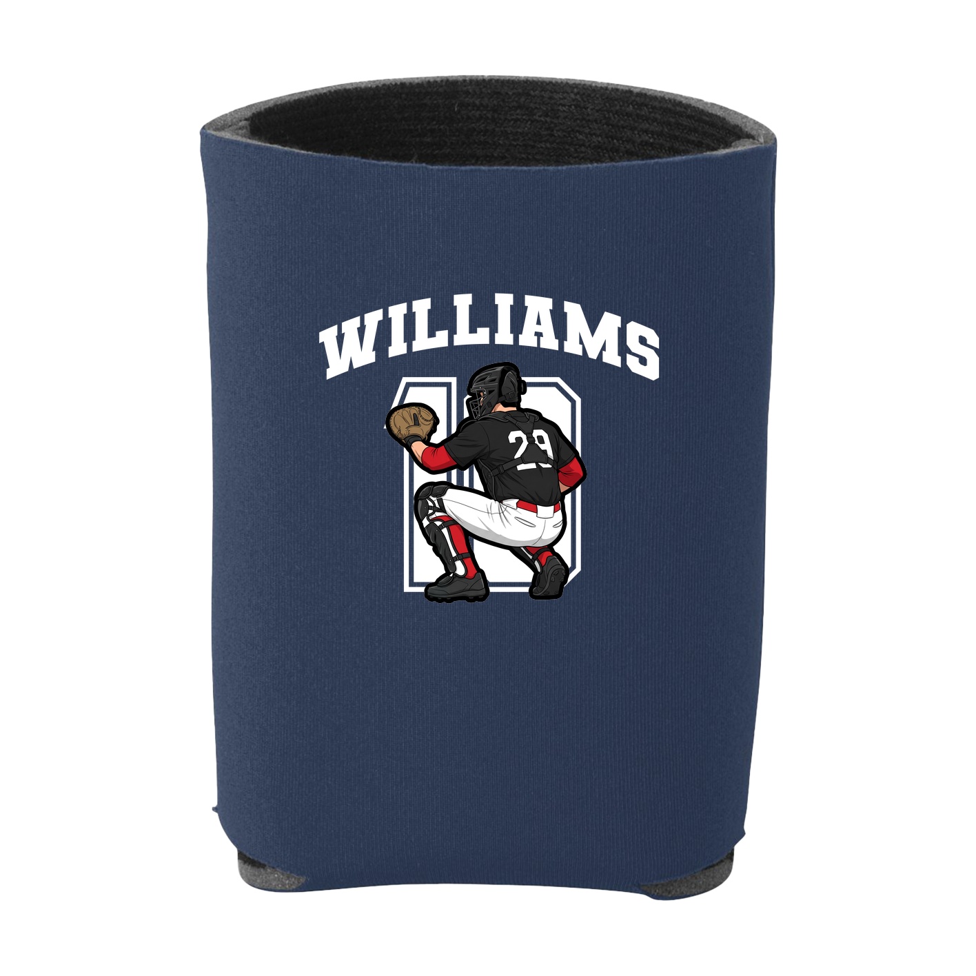 Can Holder — Number in Navy