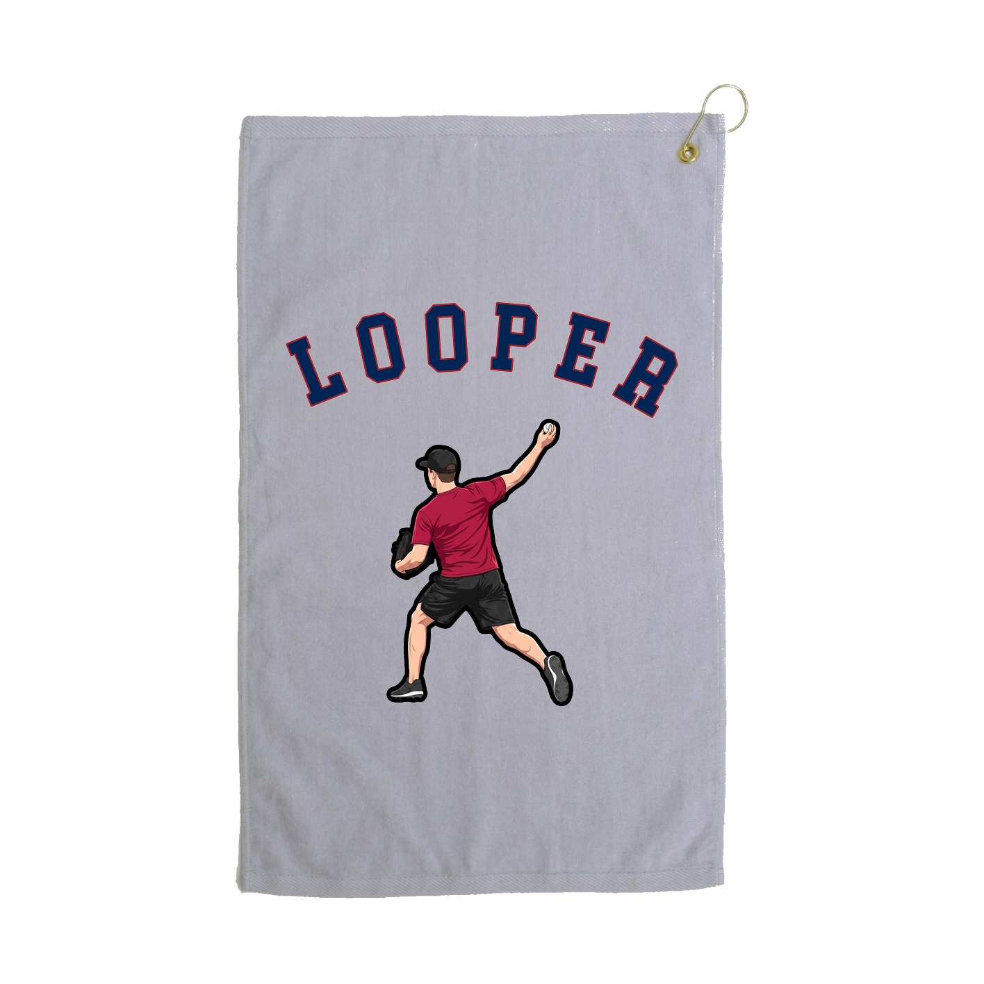 Golf Towel — Shirsey Arch in Grey