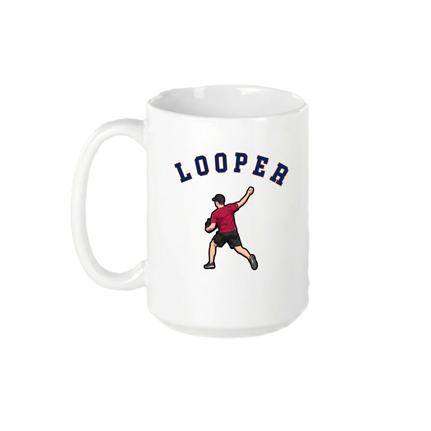 15oz Coffee Mug — Shirsey Arch in White