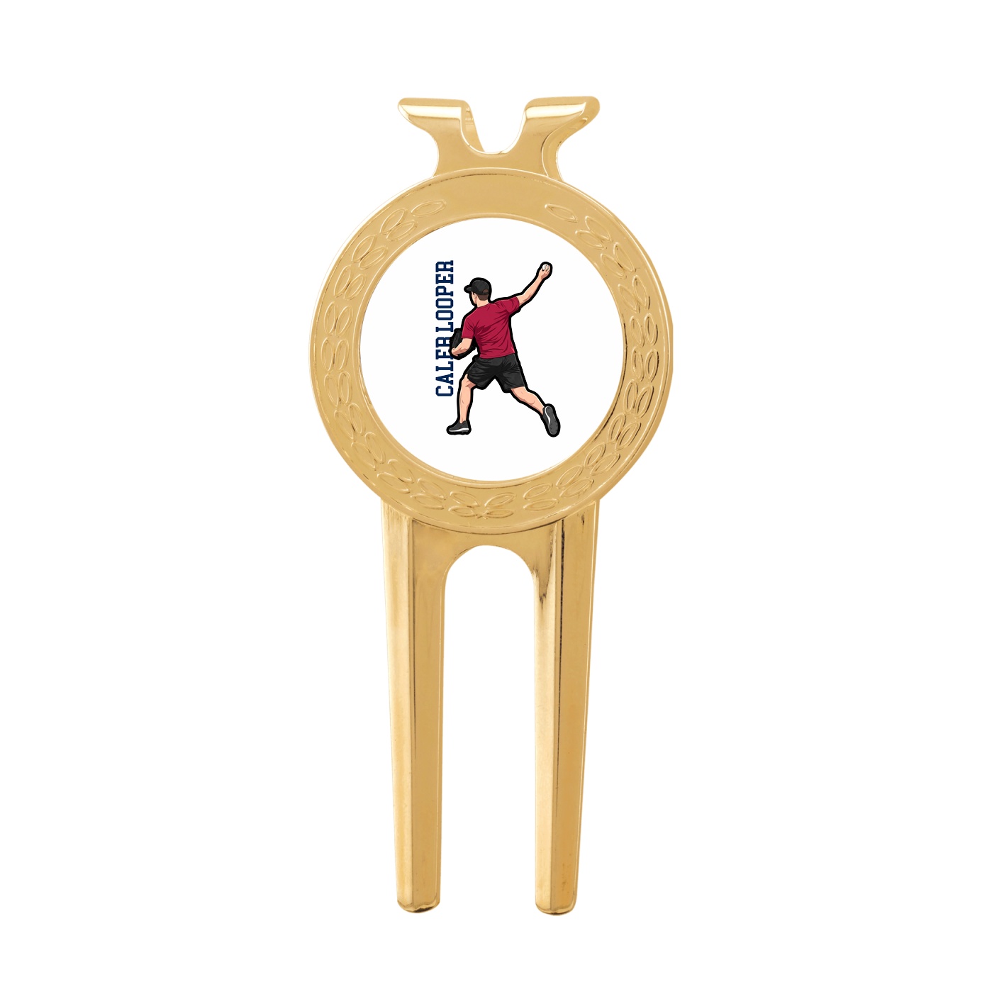 Divot Tool with Ball Marker — Name Vertical in Classic