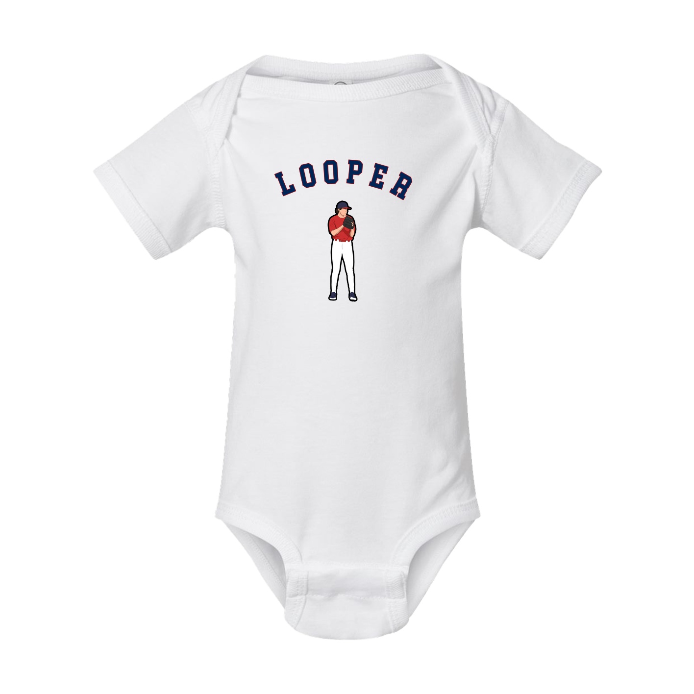 Baby Onesie — Shirsey Arch in White