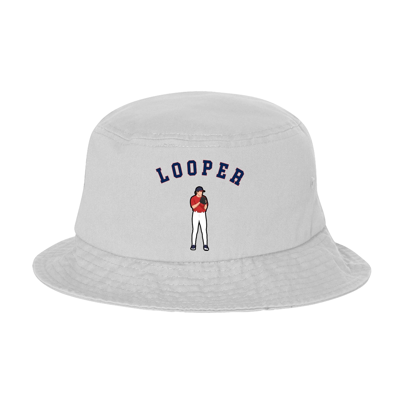 Bucket Cap — Shirsey Arch in White