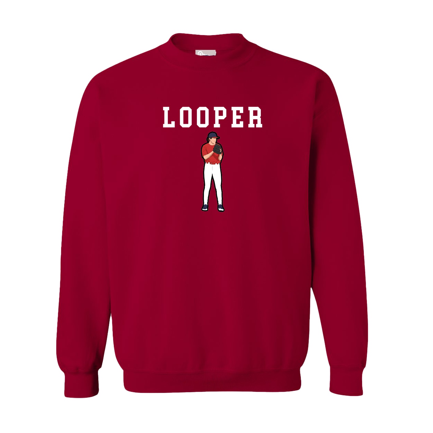 Fleece Crew — Shirsey in Cardinal