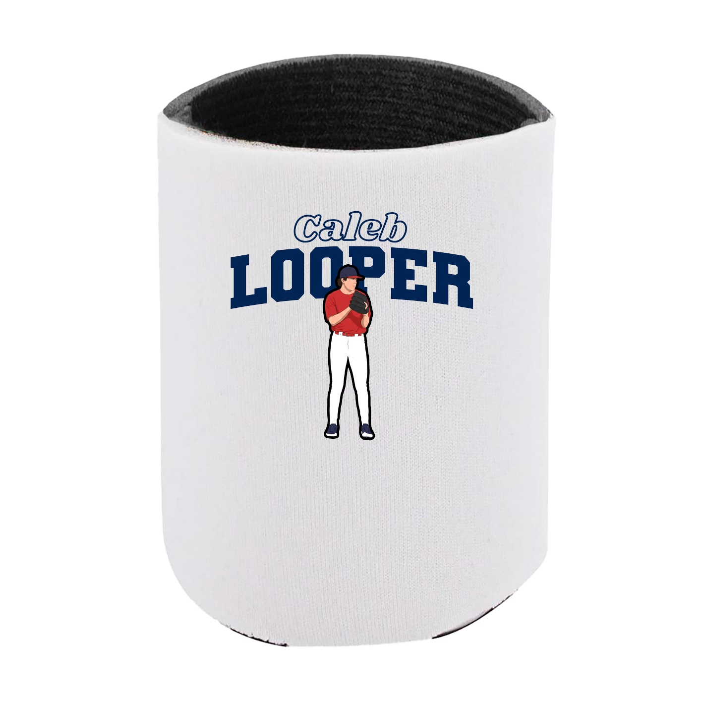 Can Holder — Name Arch in White